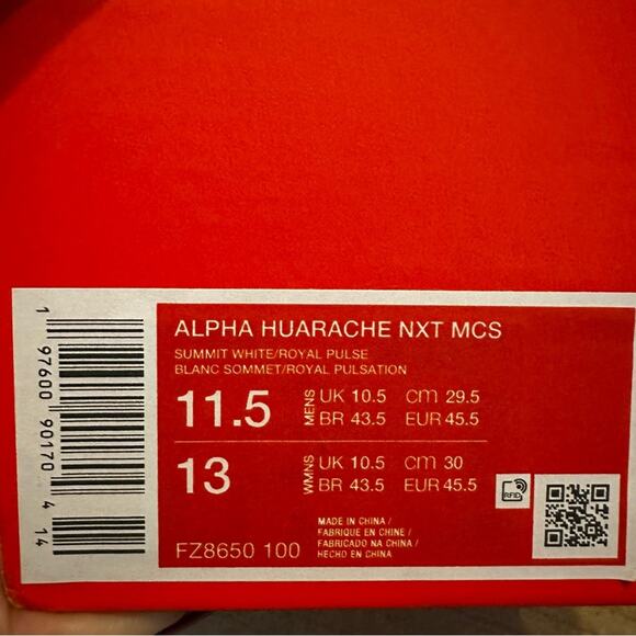 Nike Alpha Huarache NXT MCS Men's Baseball Cleats - Picture 10 of 12